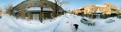 Première tempête de neige à Montréal