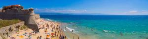 Citadelle et plage d'Ajaccio en Corse en réalité virtuelle